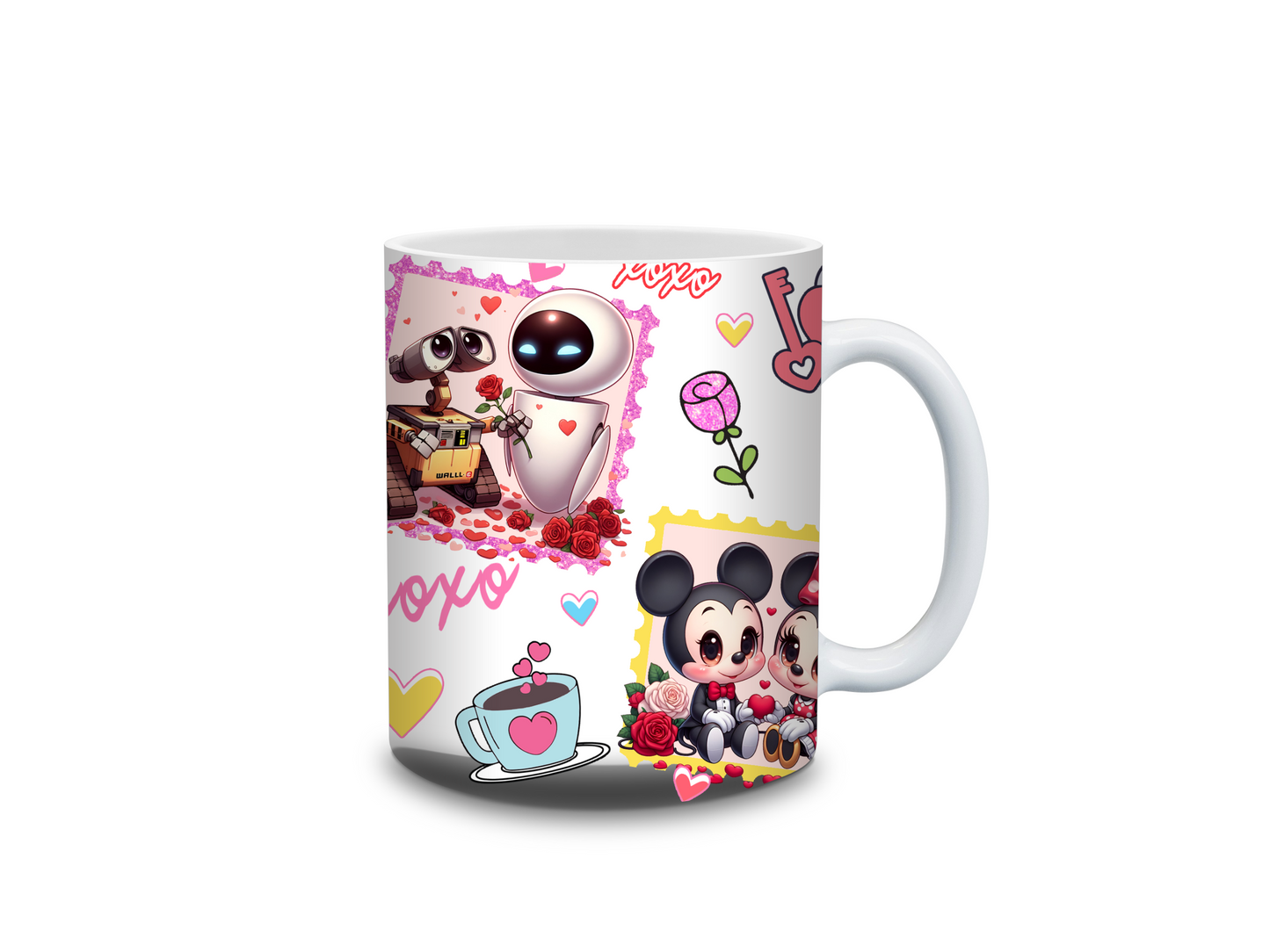 🌟 Taza de San Valentín – Inspirada en la Mágica Historia de UP 🎈💕