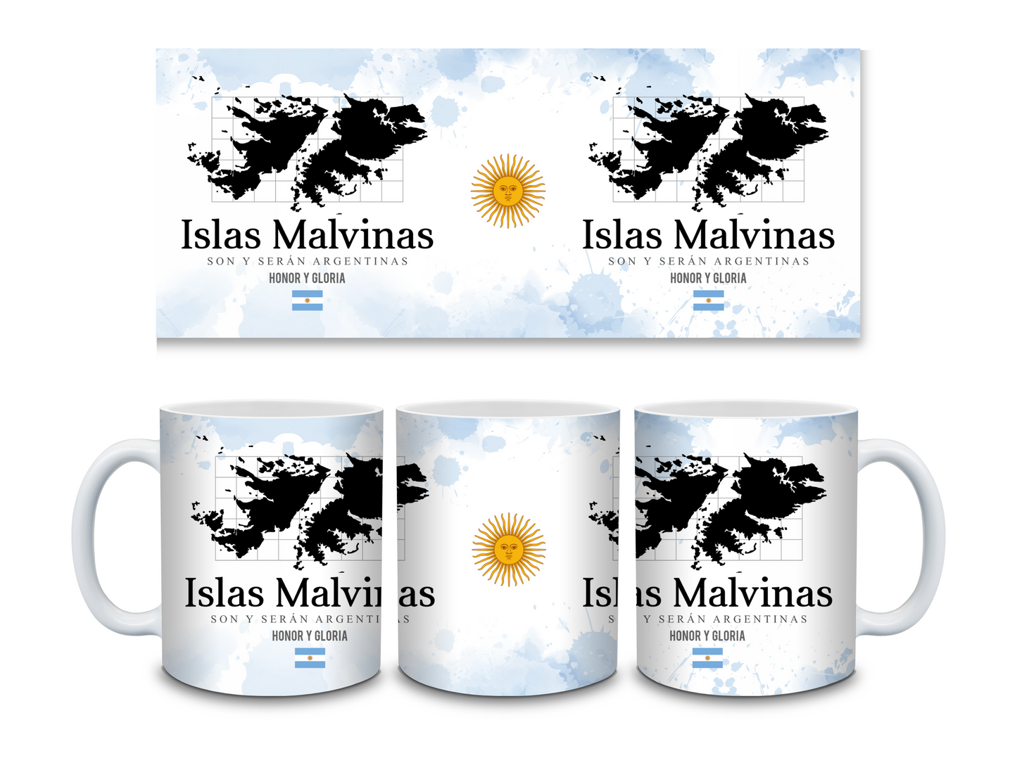 Taza Las Malvinas Argentinas.