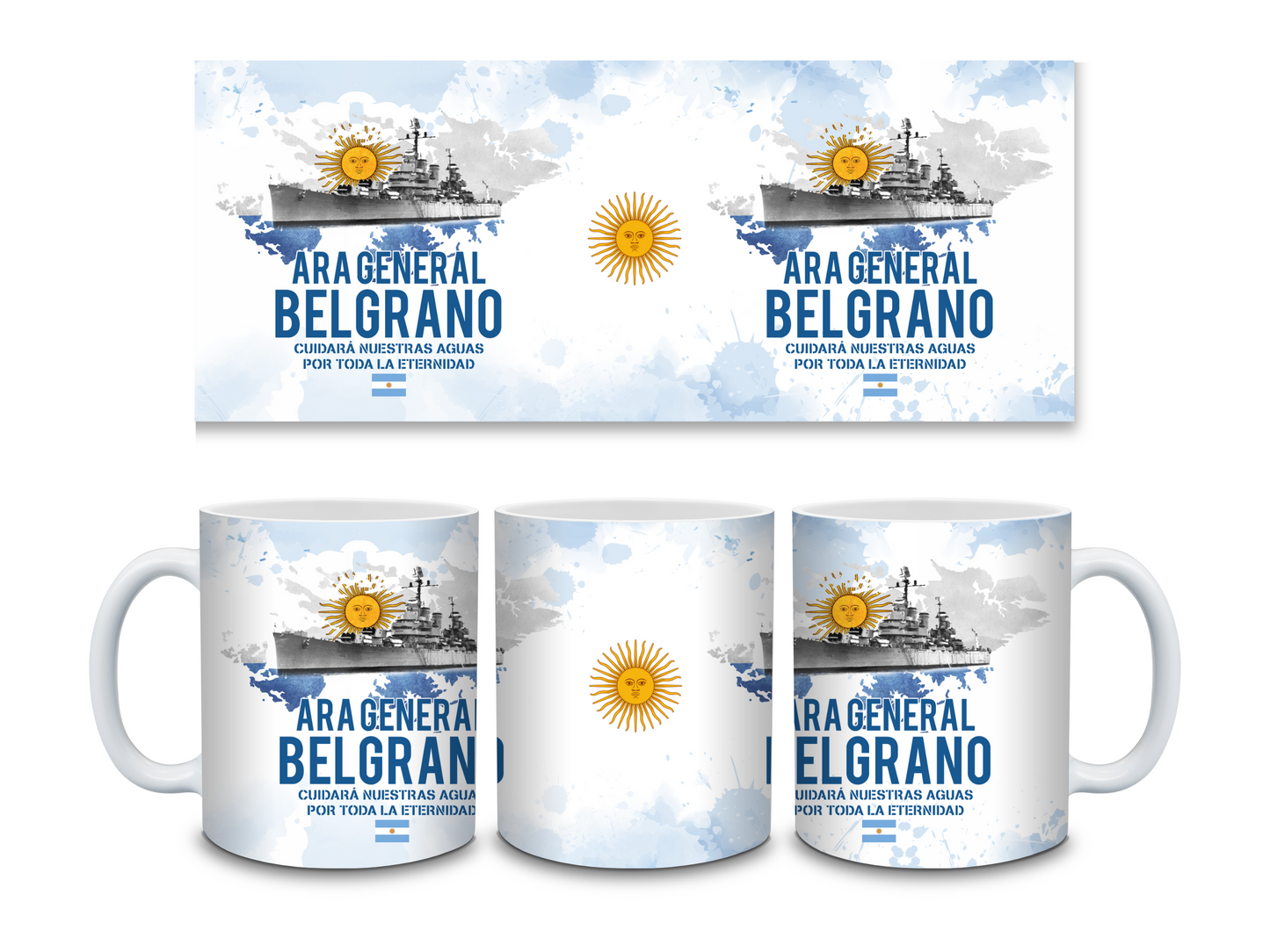 Taza "ARA General Belgrano"