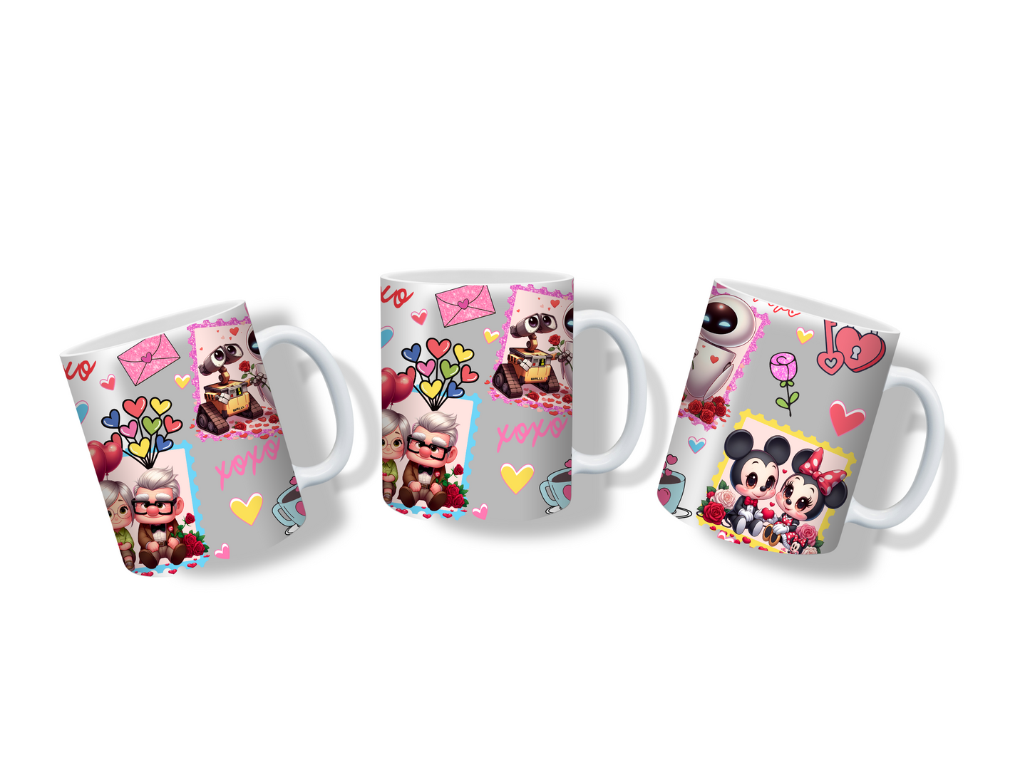 🌟 Taza de San Valentín – Inspirada en la Mágica Historia de UP 🎈💕