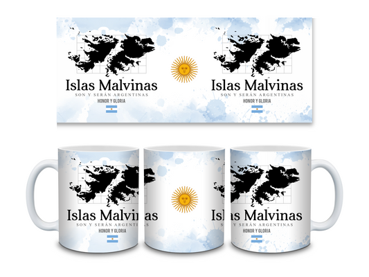 Taza Las Malvinas Argentinas.